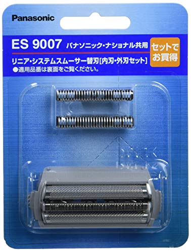 -/幅8.0×奥行き2.3×高さ10.6cm/ES9007・パッケージ個数:1・梱包重量:?0.04 ポンド・主な対応機種:ES763、ES764、ES766、ES5405、ES7013、ES7015、ES7016、ES7017、ES7505、ES7701、ES7801、ES7910、ES7980、ES8015、ES8016、ES8951、ES8980・重量:19g・サイズ:幅8.0×奥行き2.3×高さ10.6cm・型番:ES9007より ●外刃（カセット式）＋内刃のセット 安全警告 この製品は電動シェーバーで、刃を交換することができます。使用中に刃を注意深く扱い、切り傷を防ぐようにしてください。また、製品を適切に清掃して細菌の増殖を防ぐために注意してください。この製品は充電式ですので、水近くで使用したり、充電中に使用しないでください。