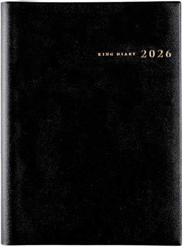 高橋 手帳 2026年 A5 ウィークリー リングダイアリー セパレート 黒 No.452 (2026年 1月始まり)