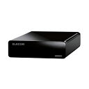 エレコム 外付けHDD ハードディスク 4TB テレビ録画用/Mac/Windowsブラック ELD-HTV040UBK(2)