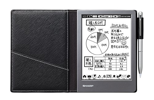 シャープ 電子ノート ブラック系 WG-S50