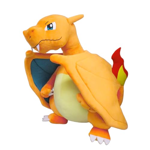 Rakuten - 三英貿易(Sanei Boeki) ポケットモンスター Big More 特大ぬいぐるみ リザードン 2023年リニューアル・付属品なし W36