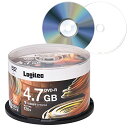 ロジテック DVD-R CPRM対応 1回記録用 録画用 4.7GB 120分 16倍速 記録メディア スピンドルケース 50枚入り LM-DR(2)