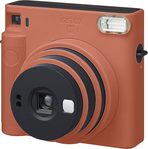 富士フイルム(FUJIFILM) インスタントカメラ チェキスクエアinstax SQUARE SQ1 テラコッタオレンジ INS SQ 1 O