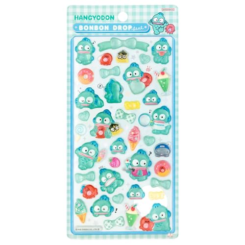 サンスター文具(Sun-Star Stationery) サンリオキャラクター シール ボンボンドロップシール ハンギョドン S8812128のサムネイル