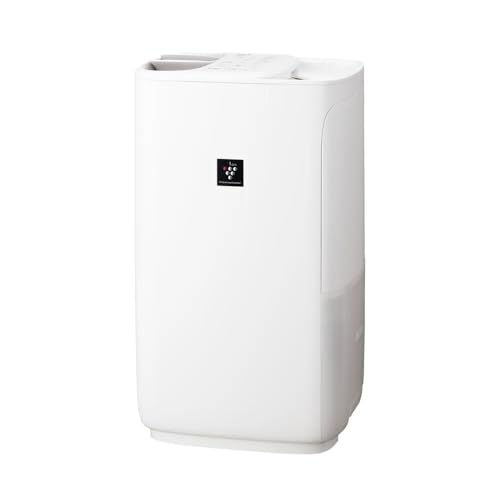 乐天商城 - シャープ ハイブリッド式 加湿器 HV-T55-W どっちも給水 レギュラータイプ プラズマクラスター Ag+イオン タンク容量 4L ホワイト