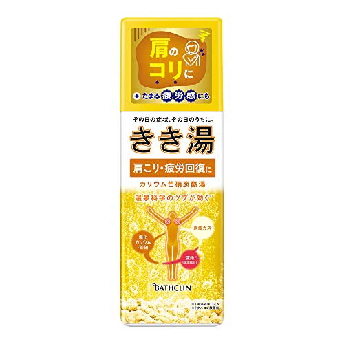 きき湯炭酸入浴剤 カリウム芒硝炭酸湯 360g 透明湯 温泉成分 発泡タイプ医薬部外品