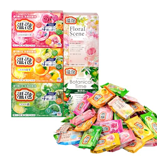 温泡 詰合せ 84錠入 入浴剤 アソート 炭酸湯 大容量 詰め合わせ にごり入浴剤 炭酸入浴剤 炭酸バブル お風呂 薬用 医薬部外品