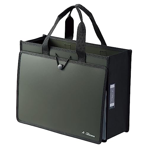 リヒトラブ ツールバッグ トートバッグ オフィス ALTNA PP A4 オリーブ A7773-22