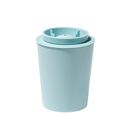 ライクイット (like-it) 製氷皿 透明な丸氷がつくれる製氷器 約Ф11×高14cm ライトブルー 日本製 STK-08L 透明氷 丸 7