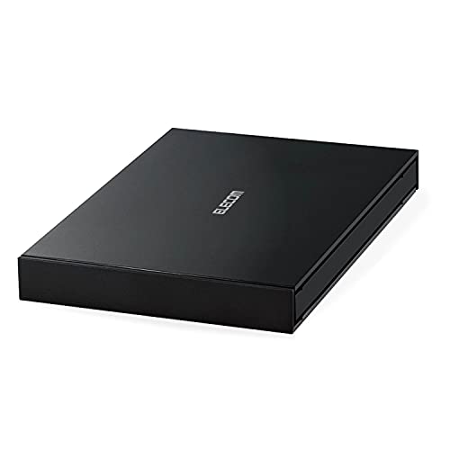 エレコム ポータブルSSD 500GB USB3.2Gen1 PS5/PS4(メーカー動作確認済) データ復旧サービスLite付 ブラック ES