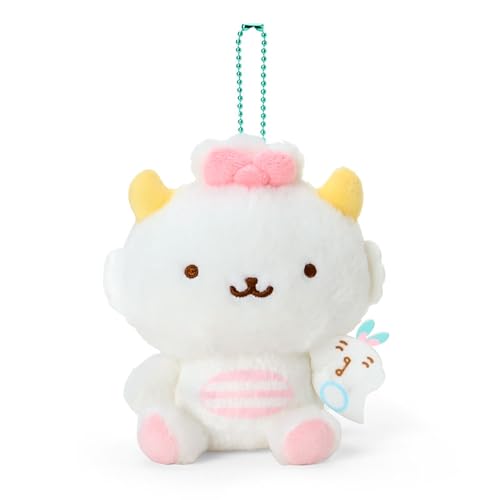 樂天商城 - サンリオ(SANRIO) マスコットホルダー ねずみピヨ（オムライス） がおぱわるぅ ポリエステル 対象年齢6才以上 449890