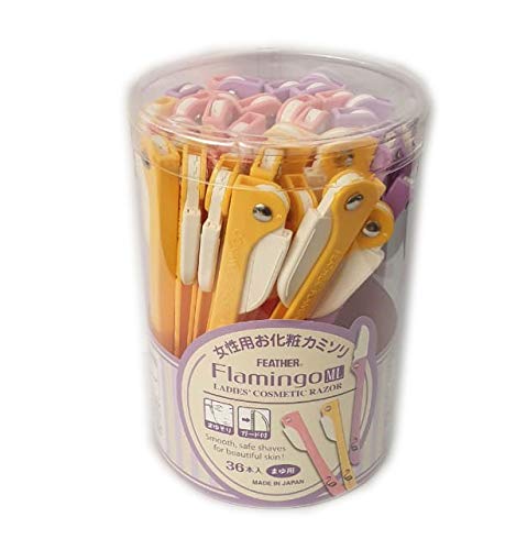 フェザー フラミンゴ ML まゆ用 ガード付 36本入 FLM-36