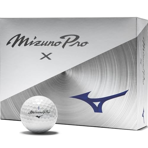 MIZUNO(ミズノ) ゴルフ ボール ミズノプロ X ホワイト ダース 5NJBT835