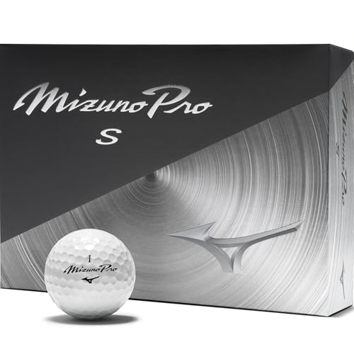 MIZUNO(ミズノ) ゴルフ ボール ミズノプロ S ホワイト ダース 5NJBT835
