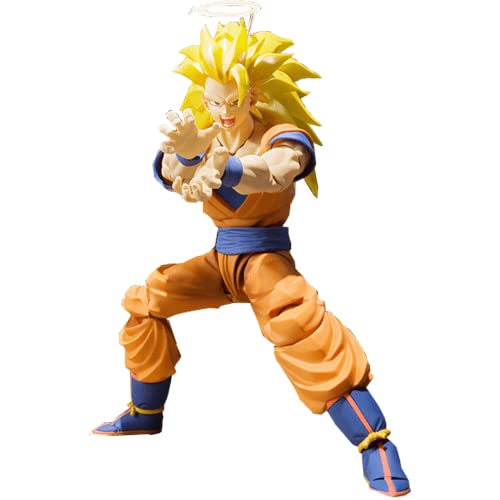 TAMASHII NATIONS S.H.フィギュアーツ ドラゴンボールZ スーパーサイヤ人3孫悟空 約155mm PVC&ABS製 塗装済み可
