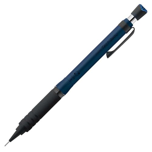 ゼブラ シャープペン テクト2ウェイRO 0.5mm ネイビーブラック ローレットモデル P-MA141-NVBK