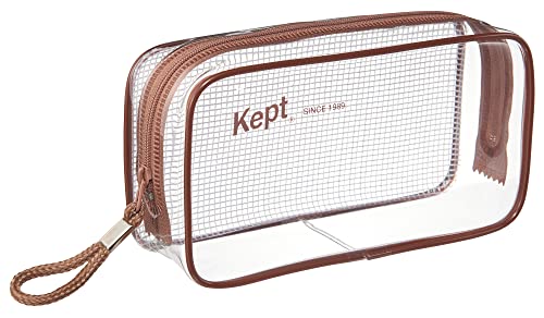 レイメイ藤井 ペンケース ケプト Kept クリアペンポーチ ブラウン KPF9021C