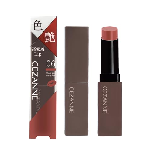 乐天商城 - セザンヌ リップカラーシールド06 ロゼベージュ 3.7g ジェル膜リップ 美発色 落ちにくい