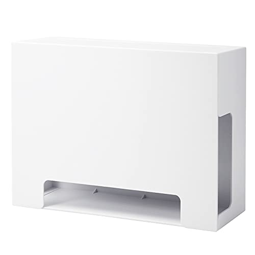 ミニマリストホワイト/W300×D100×H200mm/AVD-TVRBOX01WH・Color:ホワイトSize:W300×D100×H200mm・パッケージ個数:1・薄型テレビ・モニタ裏のデッドスペースを収納スペースに変える、VESA規格対応の収納BOXです。・薄型テレビ・モニタのVESA規格に対応したネジ穴に固定するだけで、簡単に設置できます。・主にルーターやHDDを収納することができ、側面にはケーブル逃がし用の穴があいています。・荷重2.4kgまでの物を載せることができます。・VESA規格(75×75mm、100×100mm、200×100mm)に対応した薄型テレビ・モニタに対応しています。商品紹介 仕様 サイズ:W300×D100×H200mm 対応TVサイズ(目安):VESA規格対応TV 重量:約600g カラー:ホワイト 総耐荷重:2.4kg 材質:ABS樹脂 付属品:M4ナベネジ×6、M6六角ネジ×4、M4ワッシャー×4、M6ワッシャー×4、M6六角レンチ×1 説明 薄型テレビ・モニタ裏のデッドスペースを収納スペースに変える、VESA規格対応の収納BOXです。 薄型テレビ・モニタのVESA規格に対応したネジ穴に固定するだけで、簡単に設置できます。 主にルーターやHDDを収納することができ、側面にはケーブル逃がし用の穴があいています。 荷重2.4kgまでの物を載せることができます。 VESA規格(75×75mm、100×100mm、200×100mm)に対応した薄型テレビ・モニタに対応しています。 BOX固定用のネジ、ワッシャー、レンチが付属しています。 薄型テレビ・モニタ背面のボックス設置部にはW300×H200mm以上の平らな面が必要です。 薄型テレビ・モニタ背面と壁面との間には150mm以上の空間が必要です。 商品に関するお問い合わせ エレコム総合インフォメーションセンター TEL. 0570-084-465 FAX. 0570-050-012 受付時間 / 10:00~19:00 年中無休 安全警告 2.4kgまでの重量に注意してください。VESA規格に対応したネジ穴に固定してください。