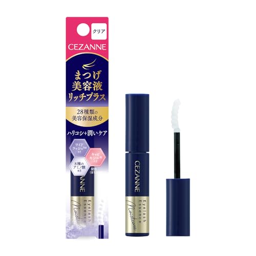 セザンヌ まつげ美容液リッチプラス クリア 4.0g 28種類の美容保湿成分を配合したまつげ美容液