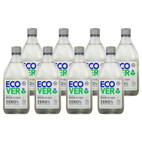 まとめ買いECOVER(エコベール) エコベール ゼロ 食器用洗剤 本体 (無香料・無着色) 450ml×8個 ecover 手に優しい 植物由 まとめ買いECOVER(エコベール) エコベール ゼロ 食器用洗剤 本体 (無香料・無着色) 450ml×8個 ecover 手に優しい 植物由