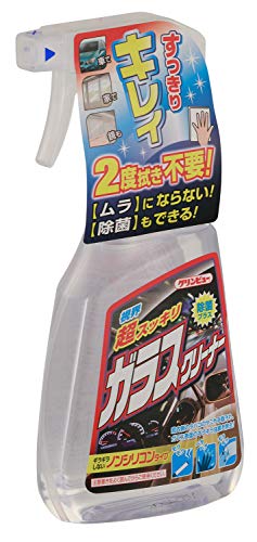 イチネンケミカルズ(Ichinen Chemicals) クリンビュー 車用 ガラスクリーナー 超スッキリガラスクリーナー 400ml 1512