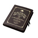 エレコム 電子辞書ケース フルカバータイプ デザイン Lサイズ ブラウン EX-word Brain 2020年新モデル対応 DJC-021LB