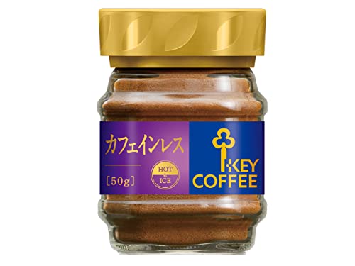 Rakuten - キーコーヒー インスタントコーヒー カフェインレス 瓶 50g