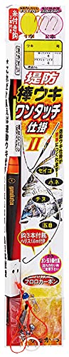乐天商城 - がまかつ(Gamakatsu) 堤防棒ウキ ワンタッチ仕掛2 HU110 M-1.5
