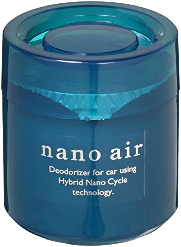 晴香堂 カーオール(CARALL) 消臭・芳香剤 消臭ナノエア置き型 微香ソ－プ 115ml ブルー