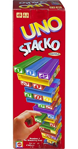 ・マルチカラー ・Uno Stacko Game説明 Uno Stacko Game
