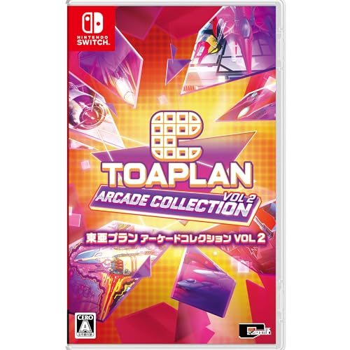 -/-/4571442048043・PlatformForDisplay:SwitchEdition:なし・パッケージ個数:1・吹き荒れるショット＆ボンバーの嵐　東亜プランシューティングコレクション爆誕・『TATSUJIN』や『達人王』など名作シューティングを計8作、さらに海外版も収録。・セーブ＆ロード機能、リワインド（巻き戻し）、ゲーム早送り・スロー機能搭載。・ゲームセンター同様に設定を変えられる「ディップスイッチ」原作にはないサポート機能「アシスト」を搭載。・オンラインスコアランキング搭載。全国のプレイヤーとハイスコアを競おう。『TATSUJIN』『達人王』など8作品収録 収録タイトルは『ゼロウィング』 『ヘルファイアー』 『スラップファイト』 『ヴイ・ファイヴ』 『TATSUJIN』 『達人王』 『ヴィマナ』 『大旋風』の8作品。 さらに一部タイトルは国内で稼働した日本バージョンだけでなく、仕様の異なる海外バージョンも収録。国内ではプレイ困難だったレアタイトルも遊びつくそう。 充実のオプションで初心者からベテランまでサポート アーケードの設定を反映させられるディップスイッチ。当たり判定の縮小化やプレイヤーに耐久力を追加するといった、原作にはない拡張サポートを付与するアシスト。ゲーム内の行動記録が累計してカウントされていくレコードといった充実のオプション機能を搭載。 さらに全タイトル「巻き戻し」「セーブ＆ロード」「スロー・倍速」機能を搭載。オンラインスコアランキングで全国のプレイヤーとハイスコアを競おう。 初回購入特典：インストカードギャラリーブック 『VOL 2』初回購入特典として、本作と同時発売の『VOL 1』の収録タイトルも含めた、ゲームセンター稼働時のインストカード（遊び方ガイド）をまとめて掲載した小冊子「インストカードギャラリーブック」が付属。東亜プランシューティング計16タイトルのゲームルールと操作方法をマスターしよう。 　数量がなくなり次第終了させていただきます。