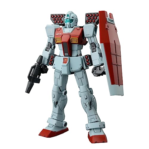 樂天商城 - BANDAI SPIRITS(バンダイ スピリッツ) HG 機動戦士ガンダム ククルス・ドアンの島 ジム (ショルダー・キャノン装備/ミサイルポ