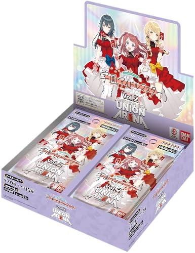 반다이(BANDAI) UNION ARENA 부스터팩 학원 아이돌 마스터 Vol.2EX13BT (BOX) 16팩 들어가