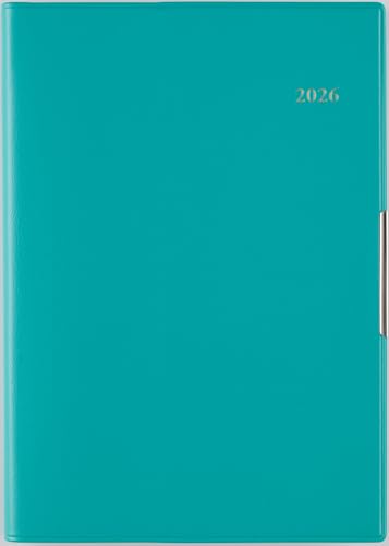 239 フェルテ9 手帳 高橋書店 2026年版 ターコイズ ウィークリー B6判