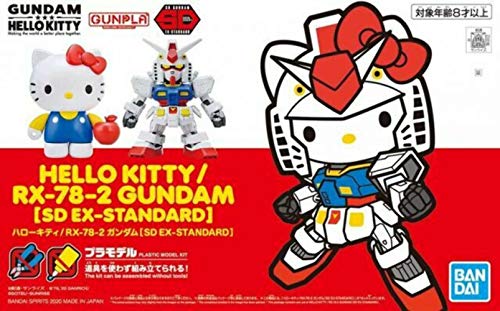 Rakuten - SDガンダムEXスタンダード ハローキティ/RX-78-2 ガンダム 色分け済みプラモデル