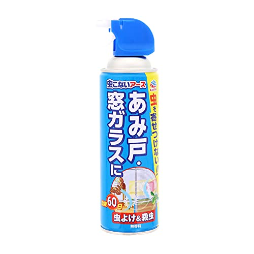 虫こないアース 虫よけスプレー [あみ戸・窓ガラスに 450mL]