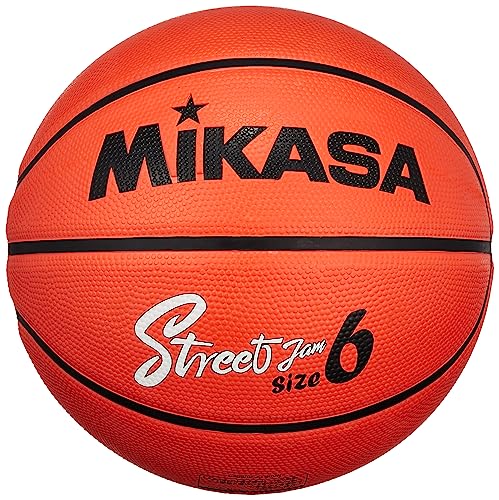 ミカサ(MIKASA)バスケットボール6号 ゴム オレンジ BB602D-OBK-EC 推奨内圧0.490~0...