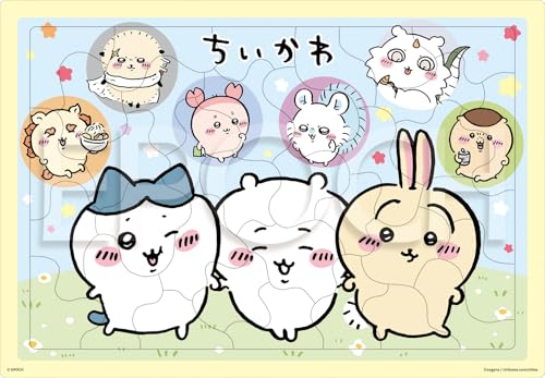 エポック社（EPOCH） アポロのピクチュアパズル25-309 ちいかわ なかよしだ 35ピース こども向け台紙つきパズル 4歳以上 おもちゃ