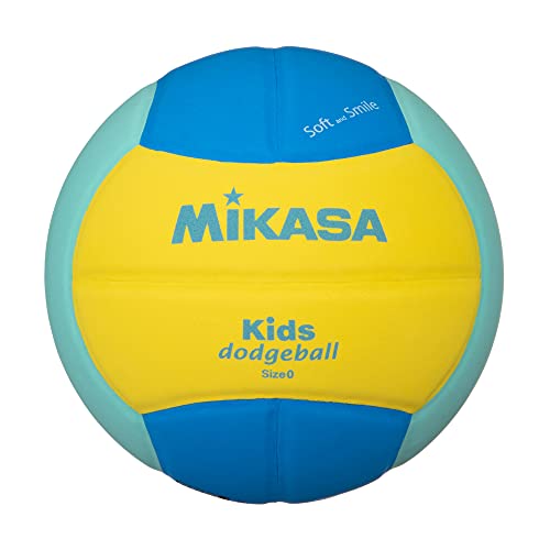 Other - ミカサ(MIKASA) スマイルドッジボール 0号(幼児~小学生向け) 150g 青/黄/緑 SD00-YLG 推奨内圧0.10~0.15(kg
