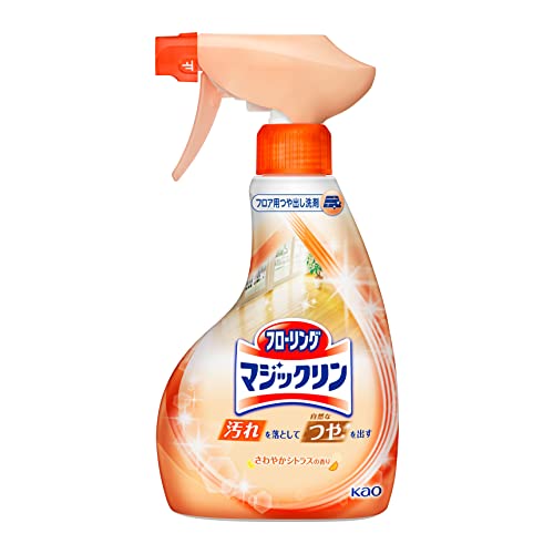 フローリングマジックリン リビング用洗剤 つや出しスプレー 400ml
