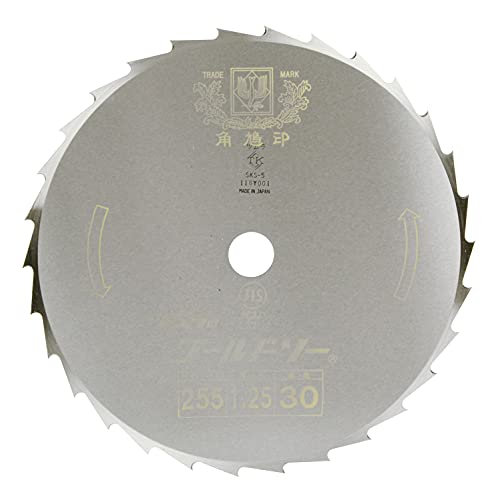 津村鋼業 ツムラ 笹刈刃 ミガキ 255mm×1.25mm×30P 1411