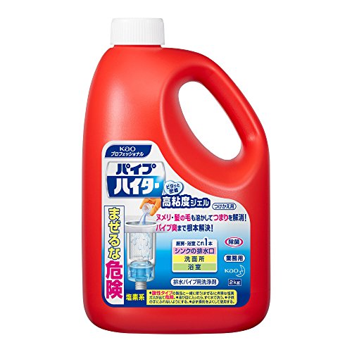業務用 パイプクリーナーパイプハイター 高粘度ジェル つけかえ用 2kg(花王プロフェッショナルシリーズ)