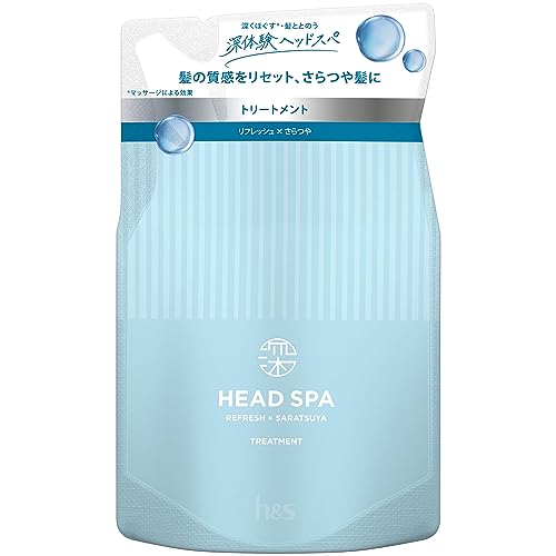 h&s 深体験ヘッドスパ リフレッシュ×さらつや トリートメント 詰め替え 350g