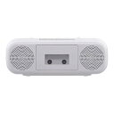 東芝(TOSHIBA) CDラジオカセットレコーダー (ホワイト) TY-CDS8(W)