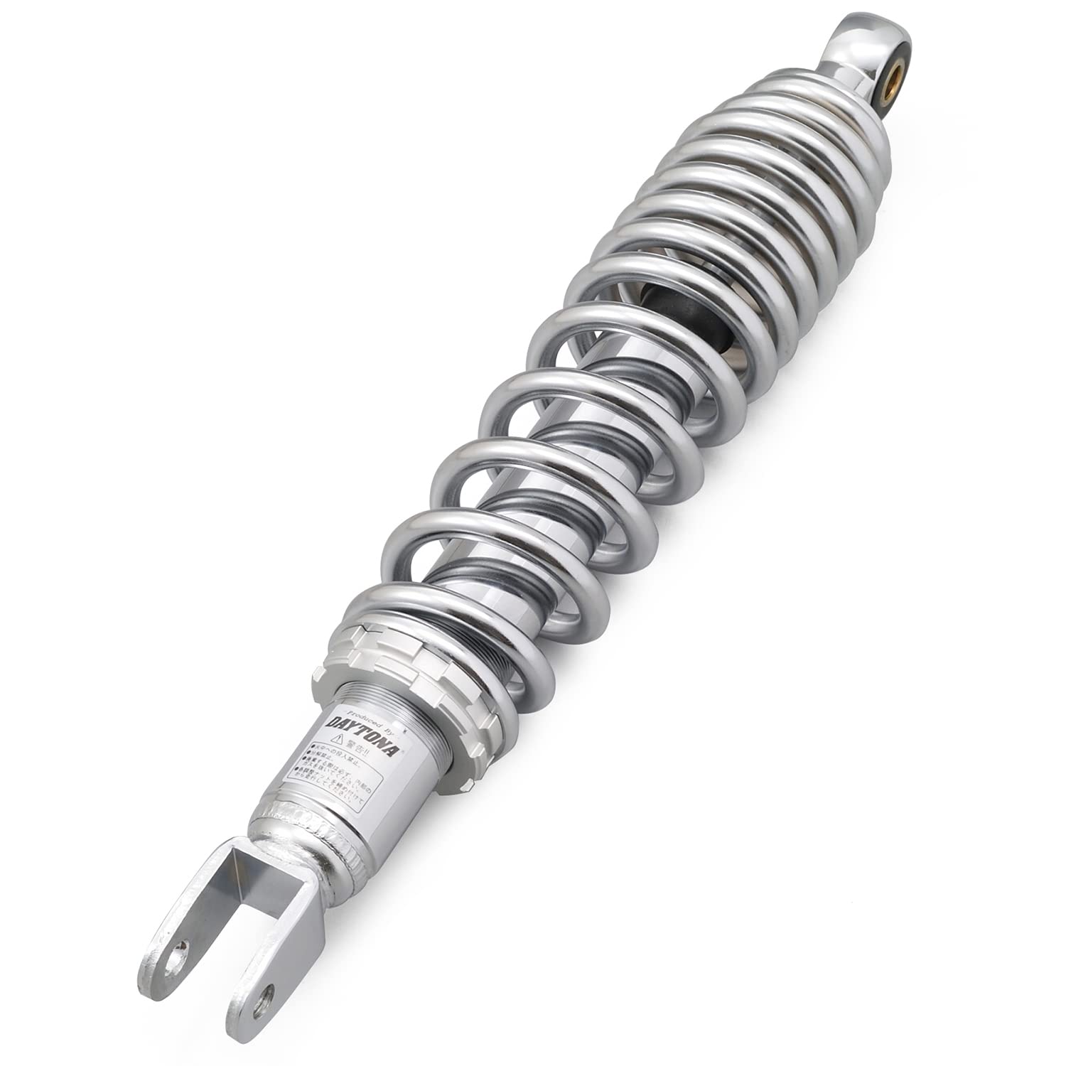 デイトナ(Daytona) バイク用 リアサスペンション アドレスV125/S専用 取付長340mm 乗り心地改善 強化リアショック メッキスプ