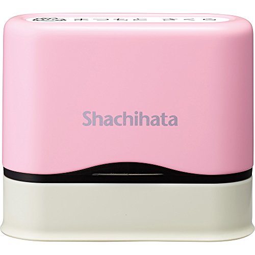 シャチハタ シヤチハタ どこでももちものスタンプ マイキャラ ロング(MO式) ピンク PEM-B2/MO