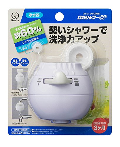 クリタック 浄水蛇口 ロカシャワーCP RSCP-3059約幅6x奥行き6x高さ5.5cm クリタック 浄水蛇口 ロカシャワーCP RSCP-3059約幅6x奥行き6x高さ5.5cm