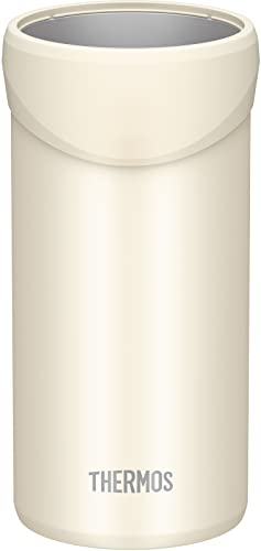 サーモス 保冷缶ホルダー 500ml缶用 2wayタイプ ホワイト JDU-500 WHのサムネイル