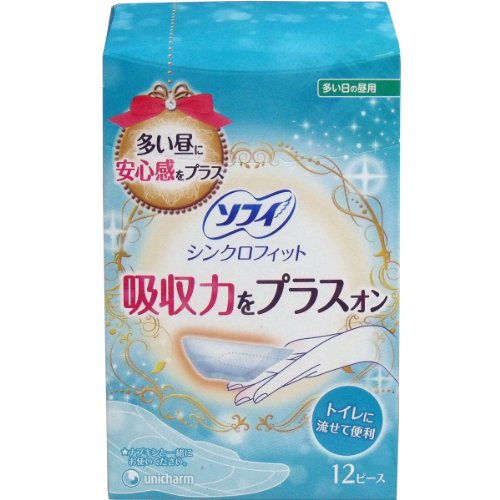 ユニ・チャーム ソフィ シンクロフィット 12ピース ×10個セットのサムネイル
